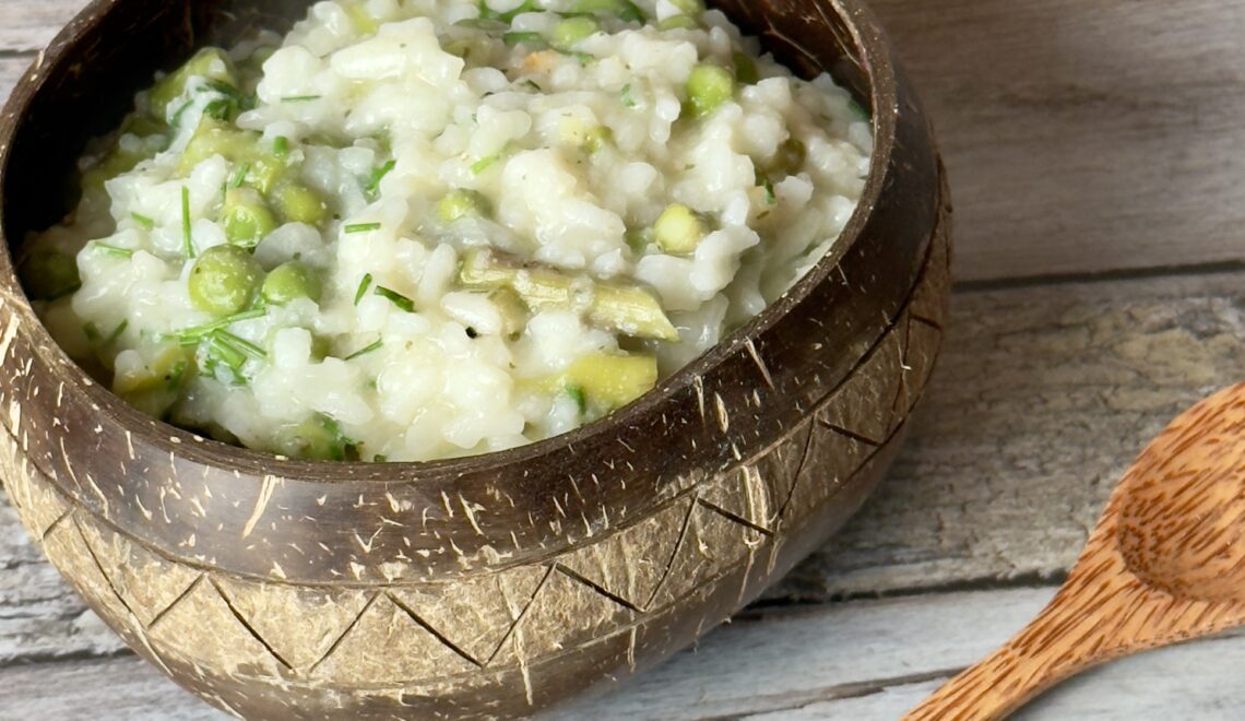 Risotto mit Frühlingsgemüse